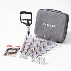 Set di terapia per coppettazione per Anti-Cellulite pelle lifting fisioterapia massaggio coppe corpo & Gua Sha Ventosas ventosa vasetti sottili - Product Image 2