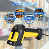 Venta Directa de Fábrica, Lector de Códigos QR Industrial IP54, Carcasa Resistente y Duradera, Escáner de Códigos de Barras 2D CMOS