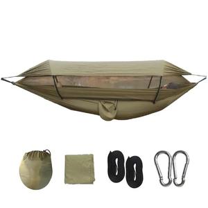 Nouvelle arrivée Camping Durable Nylon Hamac avec Moustiquaires <span class=keywords><strong>Rainfly</strong></span> Auvent pour Voyage En Plein Air Randonnée Aventures <span class=keywords><strong>Rainfly</strong></span> - Product Image 6