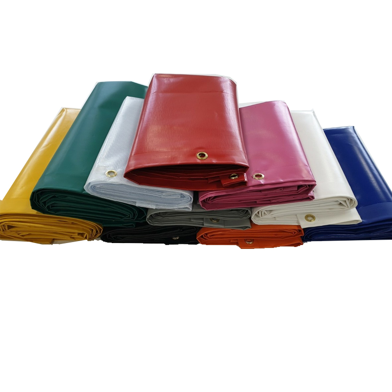 Non-slip heavy-duty 18oz vinyl-coated tarpaulin roll for PVC snow removal Waterproof PVC Tarpaulin Roll for Outdoor Tents