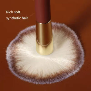 2025 nuevo juego de brochas de maquillaje profesional de pelo sintético al por mayor de 16 piezas con mango de madera de nuevo diseño de lujo para uso facial - Product Image 6