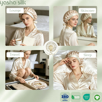 Bonnet de nuit en soie respirant unisexe pour hommes et femmes, grande taille personnalisée, idéal pour les dreadlocks, les cheveux bouclés et longs