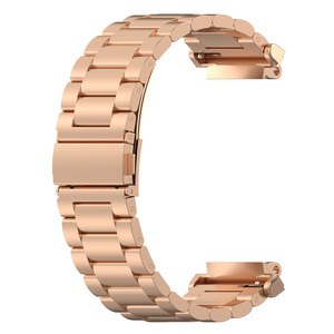 Bracelet en métal pour Huami <span class=keywords><strong>Amazfit</strong></span> <span class=keywords><strong>T</strong></span>-Rex2, connecteur en métal pour Huami Watch <span class=keywords><strong>T</strong></span>-Rex2, remplacement de bracelet de montre en acier inoxydable - Product Image 3