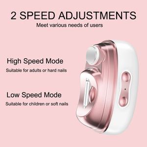 Nouvelle lime à ongles électrique portable 4-en-1 35000 tr/min avec lampe UV LED pour vernis gel - Product Image 3
