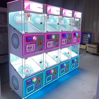 Distributeur de capsules Gatcha commercial à monnayeur pour salles d'arcade