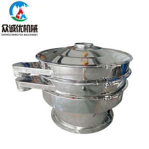 304 SS/ 316 SS cấp thực phẩm Vibro sifter máy thực phẩm hai tầng di động rung màn hình cho bột hoặc hạt - Product Image 6