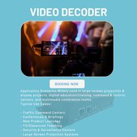 Decodificador de Video Profesional 4K 60fps ONVIF de 36 Canales, Decodificador de Cámara IP H.265 H.264 para Conferencias