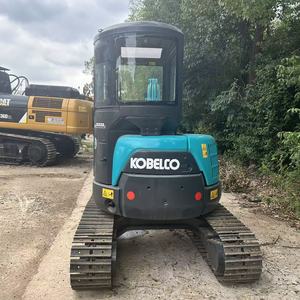 รถขุดขนาดเล็ก Kobelco SK35 มือสองคุณภาพสูง 3.5 ตัน 3 ตัน รุ่น SK35SR พร้อมห้องโดยสาร สำหรับงานจัดสวนและงานดิน - Product Image 1