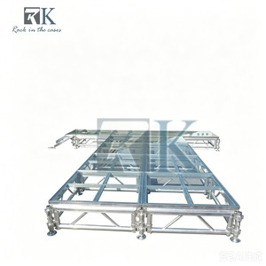 เวทีกระจกทนทาน ปรับระดับความสูงได้ สำหรับงานแต่งงาน - Product Image 2