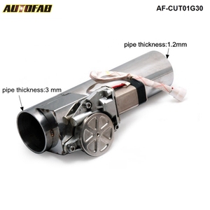 AUTOFAB Sistema de válvula de corte en E de tubo de bajada de escape eléctrico tipo <span class=keywords><strong>I</strong></span> Kit remoto AF-CUT01G - Product Image 3