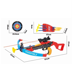 Giocattoli di Tiro con l'Arco per Esterni, Mini Balestre Professionali in Plastica, Dardi per Balestra <span class=keywords><strong>da</strong></span> Caccia, Arco e Frecce per Interni per Bambini - Product Image 3
