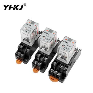 Relé de Alta Calidad YHKJ 220V CA 12V 24V CC HH52P 54P Relé Pequeño MY2NJ con Base de 8 Pines y <span class=keywords><strong>14</strong></span> Pines - Product Image 1