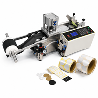 Kleine etikettenmaakmachine, rotatie-stansmachine voor papier, PVC, PET en stickerlabels