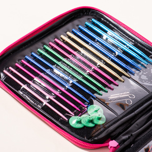 Versatile Interchangeable Aluminium <strong>Circular</strong> <strong>Knitting</strong> <strong>Needles</strong> <strong>Beginners</strong> Experts <strong>Knitting</strong> <strong>Needle</strong> Set for Hand <strong>Knitting</strong> SewingWork