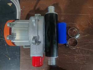 Бесщеточный вентилятор постоянного тока, 145 мм, 40 кПа, рециркуляция водорода, окружающая среда, алюминиевый лопастной подшипник с приводом и глушителем - Product Image 6