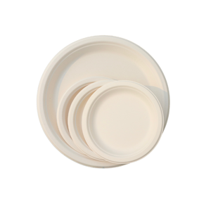 STAVIAN Assiette jetable écologique de 10 "Vaisselle compostable biodégradable de bagasse de canne à sucre de la plus haute qualité pour restaurant - Product Image 5