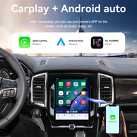 Écran vertical 9,7 pouces Android 15 pour Ford Everest 2016-2020, autoradio multimédia, navigation GPS, Carplay sans fil