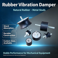Amortisseur d'isolation anti-vibrations en caoutchouc LIVA-EP LRB pour grues et camions-bennes - Fabriqué à Shanghai, garantie 1 an