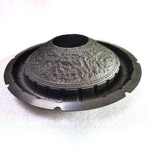 Kit de piezas de altavoz pasivo de cono de papel no prensado envolvente VCID Rib de 78mm pequeño de 12 pulgadas para audio de coche - Product Image 4