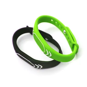 Customizable 125KHz Waterproof Silicone Distributeur Gel Rfid Bracelet Tag Silicone Dispenser RFID Wristband Silicone Wristband