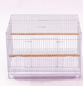 Gabbie per Uccelli in Metallo all'Ingrosso, Voliera per Cocorite, Gabbia Durevole in Filo di Ferro per Pappagalli e Canarini, Recinzione Quadrata Pieghevole - Product Image 2