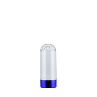 Flacon transparent en PET 100 ml avec bouchon électroplaqué, paroi épaisse, pulvérisateur à pompe pour huiles essentielles 55 ml/75 ml, lotion, faux cils