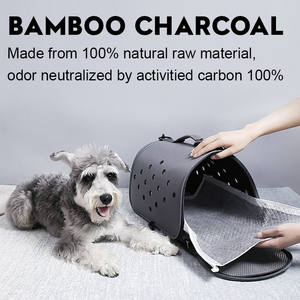 Almohadilla de carbón de bambú de 6 capas extragrande desechable para el cuidado de mascotas, almohadillas de entrenamiento para el inodoro para perros y cachorros - Product Image 4