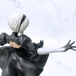 24CM Nier Automata Anime Figuras <span class=keywords><strong>YoRHa</strong></span> No. <span class=keywords><strong>2</strong></span> Type B Figurine Animation Dérivés En Plastique Statue Modèle Jouet Poupée Anime Figure - Product Image 4