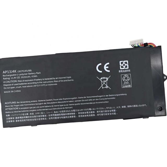 High Quality Wholesale 11.4V 45Wh 3920mAh Laptop Battery AP13J4K AP13J3K for Acer Chromebook 11 C720 C720P C740 Series