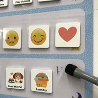 Planificateur de motivation pour enfants magnétique, amovible et réutilisable Uni-Felt, design original UCI