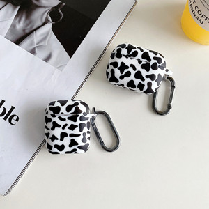 Moda callejera de lujo de silicona con patrón de vaca, <span class=keywords><strong>funda</strong></span> para auriculares, <span class=keywords><strong>funda</strong></span> para auriculares a prueba de golpes para <span class=keywords><strong>AirPods</strong></span> 4 3 <span class=keywords><strong>Pro</strong></span> - Product Image 3