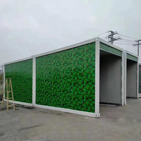 Garage préfabriqué sur mesure pour 1, 2 ou 3 voitures, en panneaux sandwich préfabriqués, avec appartement au-dessus
