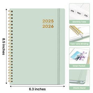 2026 Chất lượng cao PU da Lưu ý cuốn sách A5 chương trình nghị sự kế hoạch máy tính xách tay - Product Image 4