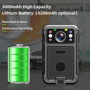 Cámara Corporal 4G Directa de Fábrica, Cámara Corporal HD 2K 42MP con Wifi, GPS, BT, IP65, Grabadora de Video Impermeable - Product Image 4