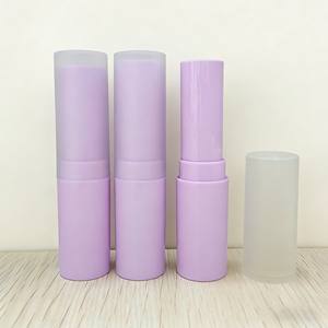 Tubo de bálsamo labial 4g con tapa esmerilada, tubo de lápiz labial, tubo de bálsamo labial vacío de seis colores, tubo de cera labial - Product Image 4