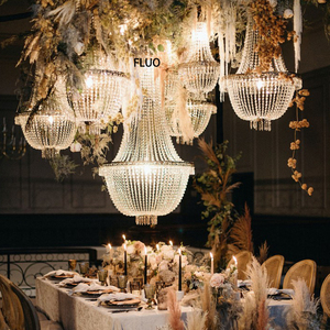 Moderno Stand di nozze di illuminazione impermeabile di cristallo <span class=keywords><strong>esterno</strong></span> lampadari di nozze <span class=keywords><strong>per</strong></span> matrimoni arredamento - Product Image 2