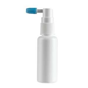 HDPE Grado Médico 30ml Botella de Spray de <span class=keywords><strong>Garganta</strong></span> Blanca Actuador <span class=keywords><strong>Aerosol</strong></span> Dental Tapas - Product Image 1