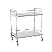 Chariot d'instrument mobile d'acier inoxydable d'hôpital MK-S05