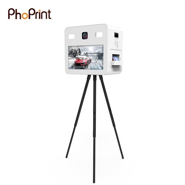 Phoprint 21.5" Touch Screen Photo Booth for Sale Portable Instant Photo Printing Station Fatomation Photo Booth Machine