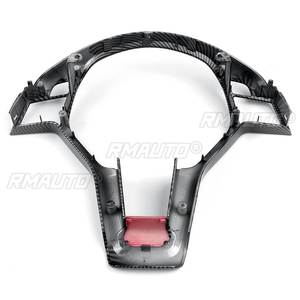 ฝาครอบตกแต่งกรอบพวงมาลัยรถยนต์สำหรับ Mercedes Benz C E CLA CLASS W204 W212 W117 C172 C218 2012-2014 สำหรับสไตล์ AMG - Product Image 6