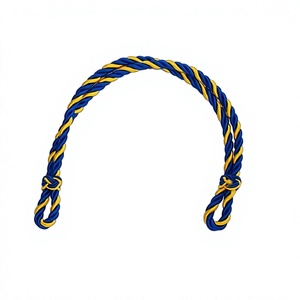 Cordon en macramé torsadé à 3 brins, classique et cérémoniel, avec sangle tressée et revêtement haute ténacité, pour usage vestimentaire, marque Dada, personnalisable - Product Image 4