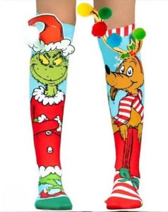 Chaussettes originales 3D à oreilles d'animaux - Design fantaisie de dessin animé, tricotées, absorbant la transpiration, pour usage quotidien, chaussettes mi-hautes pour enfants et adultes - Product Image 2