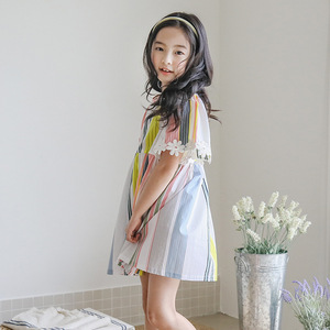 Robes de cérémonie décontractées arc-en-ciel pour enfants, style Punjabi, pour invitées de mariage, pour filles - Recherche de distributeurs - Product Image 2