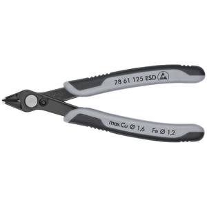 KNIPEX 78 61 125 ESD Super Knips ESD électroniques avec poignée multicomposants brunita 125 mm - Product Image 1