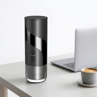 Machine à café à capsules semi-automatique, pression de pompe 16-20 bars, réservoir d'eau de 100 ml, alimentation électrique/USB, pour les voyages, les affaires, le bureau