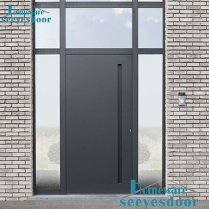 <span class=keywords><strong>Puerta</strong></span> Pivotante <span class=keywords><strong>de</strong></span> Aleación <span class=keywords><strong>de</strong></span> Aluminio <span class=keywords><strong>de</strong></span> Diseño Moderno Seeyesdoor con Superficie Acabada para Uso Exterior en Villas y Apartamentos - Product Image 4