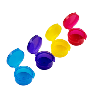 Avantis Flip Top Lid 3G Embalaje cosmético 3G 5G 10G Envase cosmético de plástico para transparente Mini caja de almacenamiento portátil para crema facial - Product Image 5