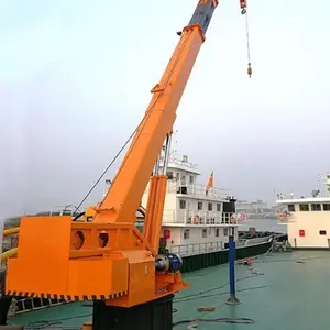 Высокопроизводительный гидравлический морской Harbour Trust 40 тонный плавучий кран