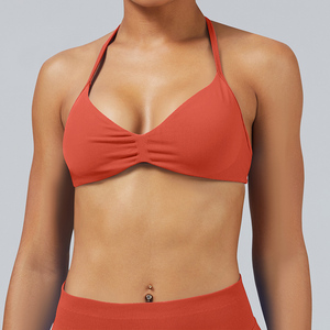 Nouveau Soutien-Gorge de Sport Tendance Femme Taille XL Haute Élasticité Sans Couture Anti-Choc Respirant Léger Mat Réversible en Nylon/<span class=keywords><strong>Spandex</strong></span> - Product Image 3