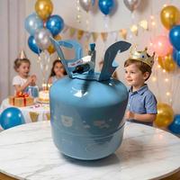 Bouteille en acier basse pression pour ballons, réservoir Helio 13L pour gonflage de ballons pour festivals et fêtes, vente en gros
